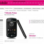 Android-Smartphone T-Mobile Pulse jetzt vorbestellen