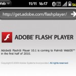Adobe bringt Flash 10.1 im ersten Halbjahr 2010 auf webOS-Geräte