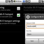 Android 2.2 “Froyo” kommt von Haus aus mit USB-Tethering und W-Lan Hotspot