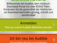 Audible für Android bringt Hörbücher auf’s Smartphone + Gutschein Audible für Android bringt Hörbücher auf’s Smartphone + Gutschein