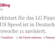 LG OPTIMUS Speed ab März in Deutschland + Video: HDMI-Ausgang am TV