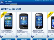 1&1 stockt All-Net-Flat auf und nimmt Desire S, Optimus Black und Galaxy Ace ins Sortiment
