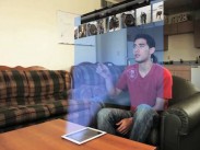 Video: iPad 2 mit holografischem Display Video: iPad 2 mit holografischem Display