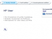 HP Veer ab Juni 2011 lieferbar, jetzt bei o2 vormerken lassen HP Veer ab Juni 2011 lieferbar, jetzt bei o2 vormerken lassen