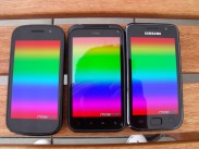 von oben Nexus_S Galaxy_S und Incredible_S von oben Nexus_S Galaxy_S und Incredible_S