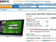 Acer Iconia Tab A500 kostet ab sofort nur noch 399 Euro