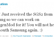 Cyanogenmod für das Samsung Galaxy S II in Arbeit … Cyanogenmod für das Samsung Galaxy S II in Arbeit …