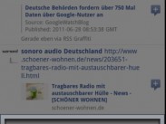 Facebook für Android erhält Update innerhalb der App und nicht über den Android Market