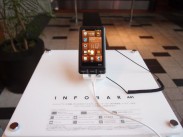 Bilder und Informationen vom Infobar A01 Debut Event