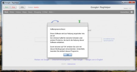 google plus reghelper