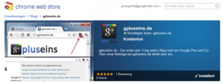 gpluseins-chrome-extension