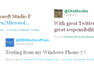 Microsoft testet Twitter-Integration in Windows Phone 7 Microsoft testet Twitter-Integration in Windows Phone 7