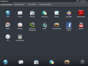Screenshot Touchpad Anwendungen