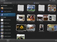 Screenshot Touchpad Galerie Synergy Facebook