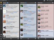 Screenshot Touchpad spaz Twitter Client