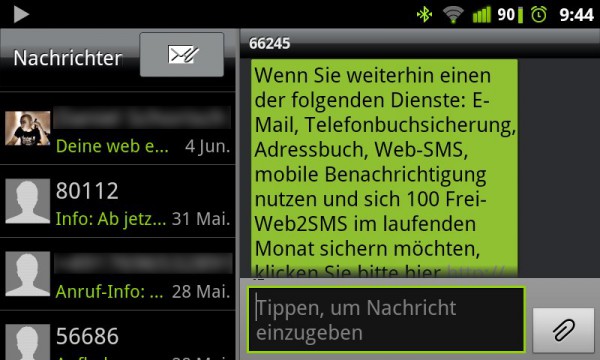 SGS2 Nachrichten