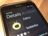 Zattoo Live TV App landet im Windows Phone Marketplace Zattoo Live TV App landet im Windows Phone Marketplace