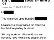 Apple: Siri läuft nur auf dem iPhone 4S, keine Pläne für ältere iPhones Apple: Siri läuft nur auf dem iPhone 4S, keine Pläne für ältere iPhones