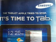 Samsung bewirbt das Galaxy Tab 10.1 als “Das Tablet, welches Apple stoppen wollte”