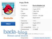 Angry Birds für Bada ist auf dem Weg