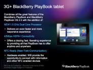 Blackberry Playbook 3G+ in internen Slides von RIM aufgetaucht