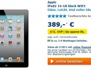 Apple iPad 2 (16 GB WiFi) für 389 Euro (Deal)