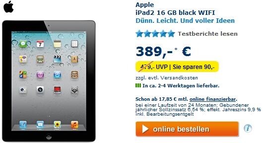 euronics ipad 2 16 gb wifi