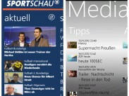 ARD Sportschau und ZDF Mediathek für Windows Phones im Marketplace erhältlich