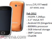 Samsung Galaxy mini 2 Einsteiger-Androide zeigt sich