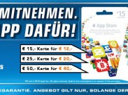 iTunes-Karten bei Saturn ab morgen reduziert iTunes-Karten bei Saturn ab morgen reduziert