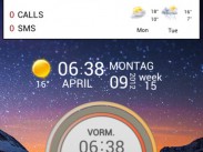Ultimate Custom Clock Widget: Anpassbare Uhr-, Wetter- und Akku-Anzeige für den Androiden