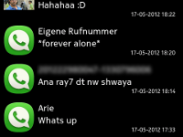 Wazapp: WhatsApp-Client für das Nokia N9