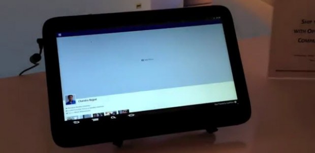 Facebook für Android auf einem Tizen Tablet Facebook für Android auf einem Tizen Tablet