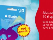iTunes-Karten bei Rewe im Angebot