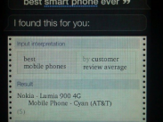 Siri: Das Lumia 900 ist das beste Smartphone, man muss nur die richtigen Fragen stellen Siri: Das Lumia 900 ist das beste Smartphone, man muss nur die richtigen Fragen stellen