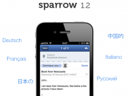 Sparrow 1.2 für iOS: Deutsche Übersetzung, neue Funktionen und Push kommt auch bald Sparrow 1.2 für iOS: Deutsche Übersetzung, neue Funktionen und Push kommt auch bald