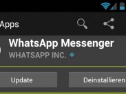 WhatsApp für Android in neuer Version WhatsApp für Android in neuer Version