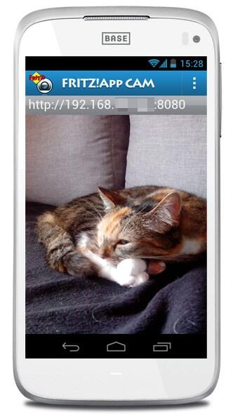Smartphone als IP-Kamera: FRITZ!App Cam für Android ...