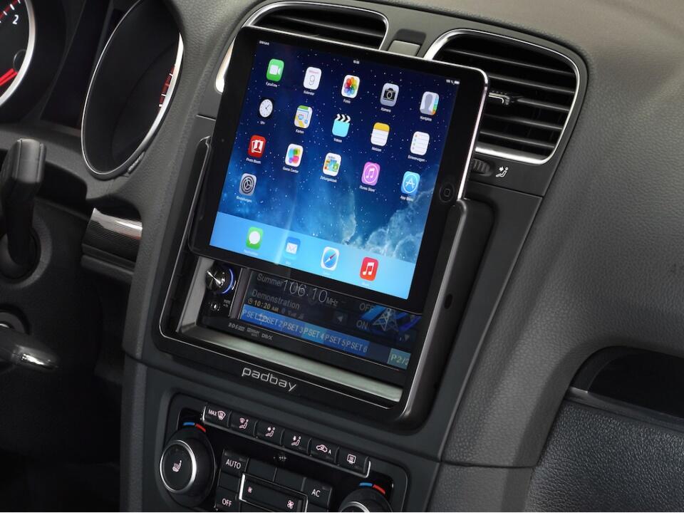Padbay iPad mini im Auto platzieren