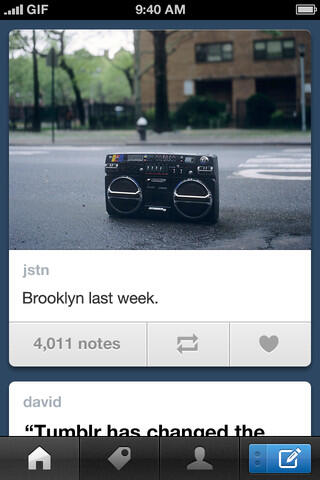 Tumblr 3 0 Fur Das Iphone Im App Store Verfugbar