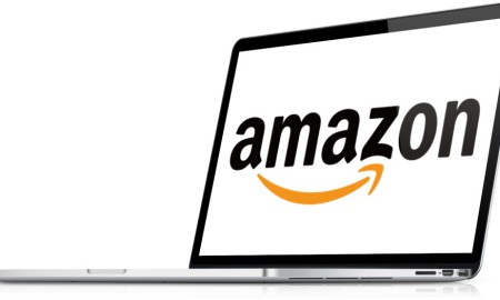Amazon auf Notebook