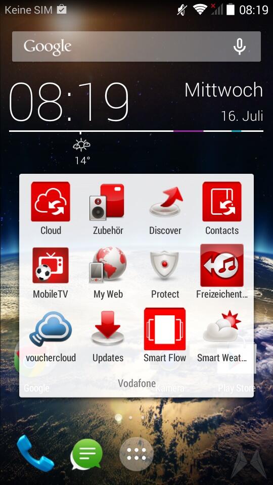 Vodafone Smart 4 Power Screen (8) 8