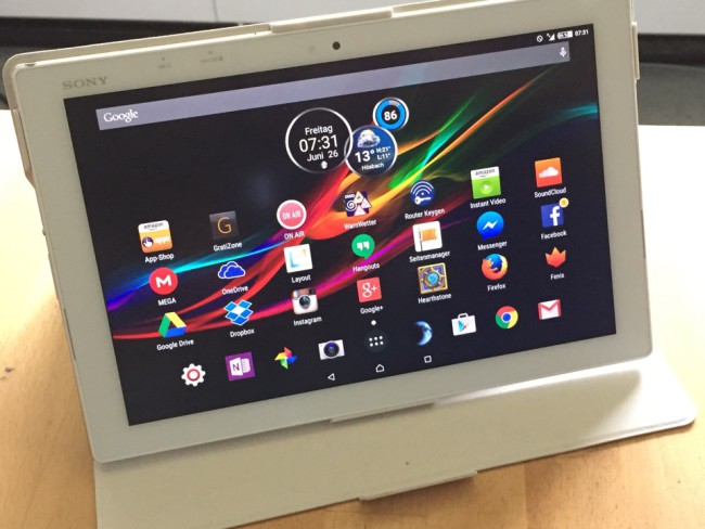 Sony Xperia Z4 Tablet LTE Test10