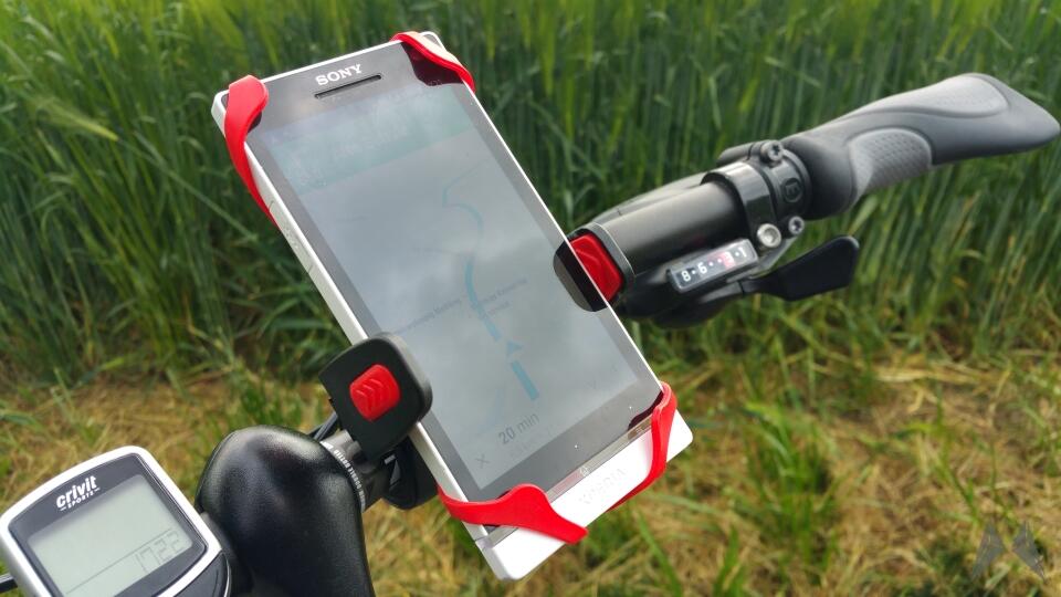 Oso Cyclomount: Fahrrad-Halterung für das Smartphone ausprobiert