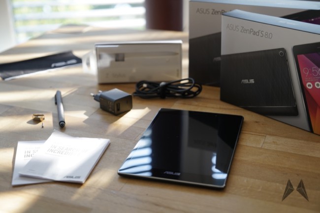 ASUS ZenPad 8S Lieferumfang _DSC1313