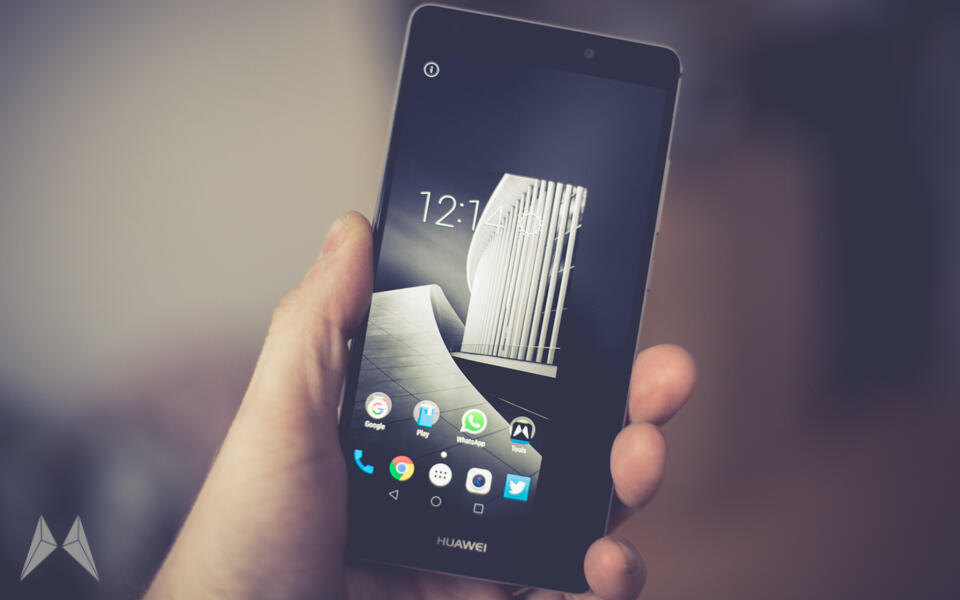 huawei mate s einhand