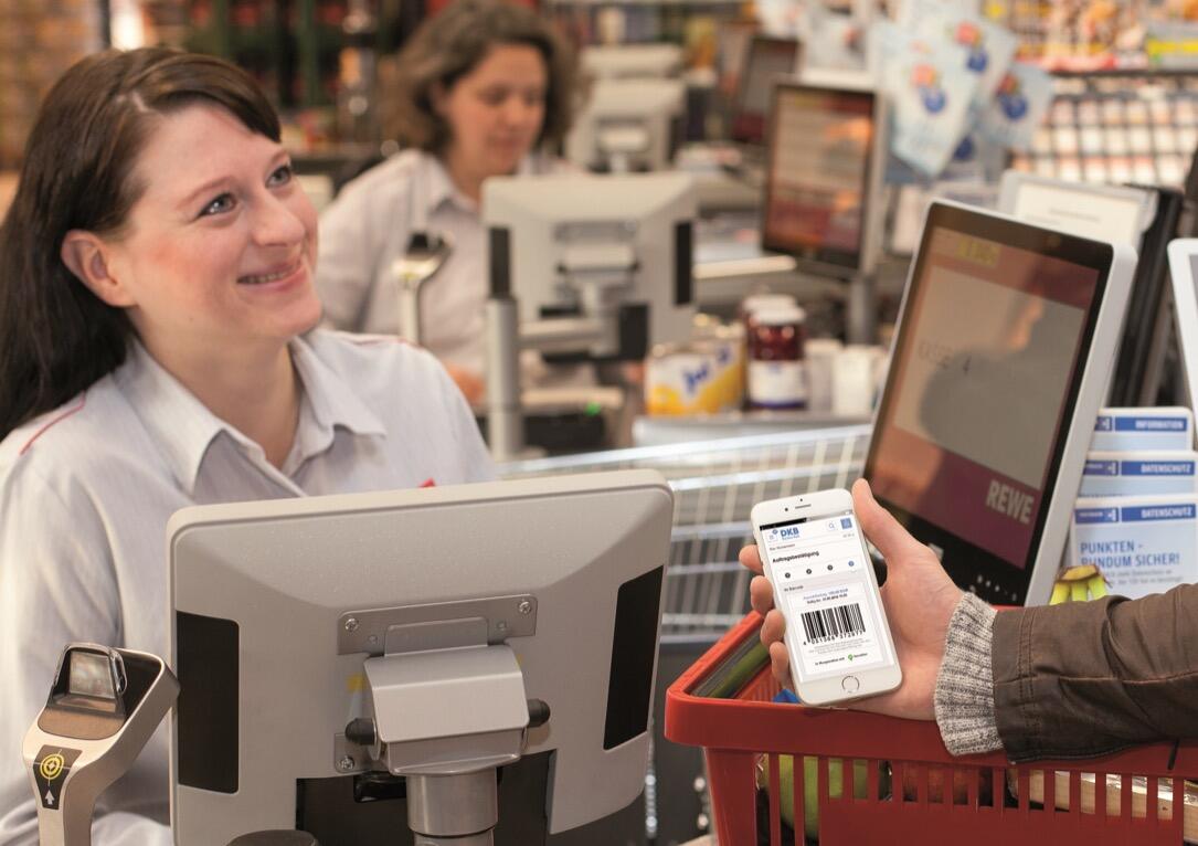 DKB Geld einzahlen in Shops möglich