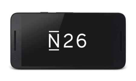 N26 Logo auf Smartphone