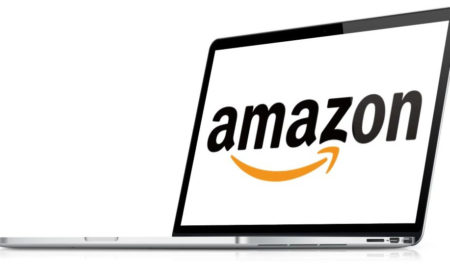 Amazon auf Notebook
