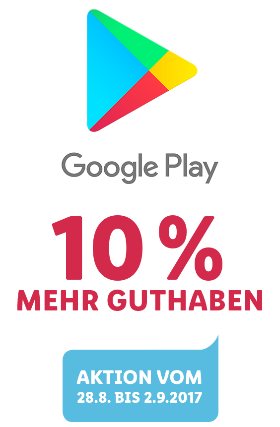 10 guthaben f�r google store k�ufe